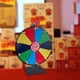 thumbnail image 4 of Rueda de colores de premio, rueda de , escritorio duradero editable, juego reutilizable de Metal, ruleta de mesa para reuniones de fiestas 50cm 5 colores, 4 of 8
