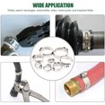 thumbnail image 3 of Kit d'Assortiment de Colliers de Serrage, Ensemble de Colliers de Serrage Facile à Utiliser pour Application Industrielle, 3 of 8