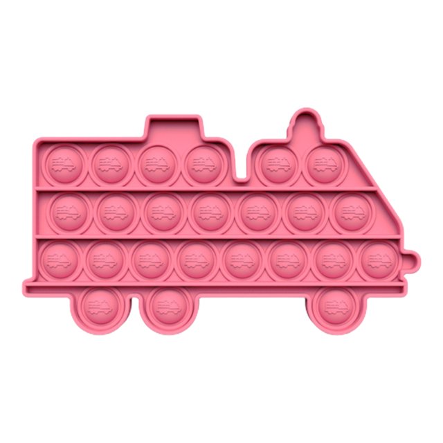 Presione Bubble Car Sensory Toy Juguetes Educativos Autismo Necesidades Especiales Stress Reliever Silicona Descompresión Juguetes Para Niños Y Adultos Speravity FN007565-05