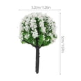thumbnail image 2 of Raindrops 15-Piece Model Train Trees Set, Assorted Color Plastic Landscape Decorations for Sand Table Scenery, 2 of 6