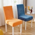 thumbnail image 3 of Housse de Chaise Haute Élasticité Améliorée Transfrontalière en Gros avec Dossier Intégré - Design Gaufré Épaissi, Ajustement Universel Toutes Saisons, Détachable et Lavable pour Chaises avec Dossier Hauteur 45-55 cm et, 3 of 5
