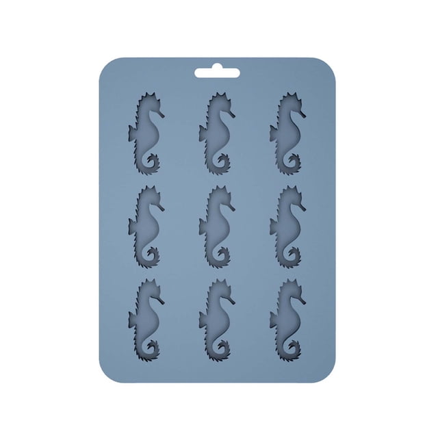 Molde de silicona con forma de animales marinos para hacer hielo, para hornear pasteles, chocolate, gelatina, caramelos, jabón, loción, barras, yeso y arcilla