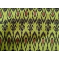thumbnail image 4 of oneOone Cotton Poplin Fabric Ogee Ikat Print Sewing Fabric BTY 56 Inch Wide, 4 of 4