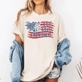 thumbnail image 2 of God Bless America Patriotic T Shirt Christian USA Flag Graphic Tee, 2 of 7