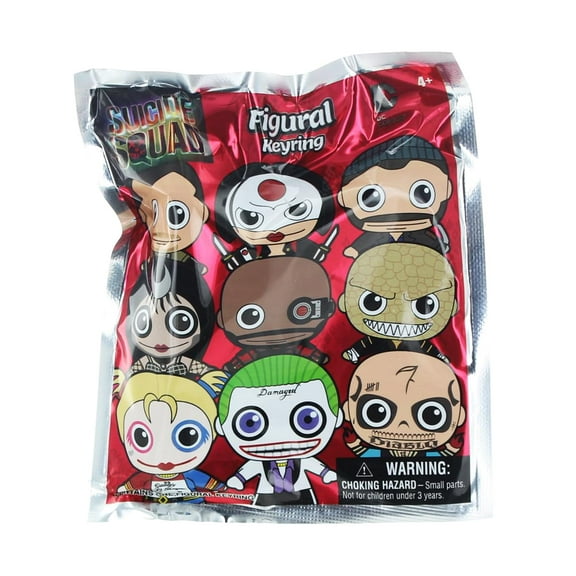Suicide Squad Blind Bag Key Chain, One Random