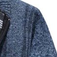 thumbnail image 4 of Outerwear Clearance Men'S Jacket Classic Solid Color Knitted Sweater Cardigan Sweater Slim Jacket Blue Xl, 4 of 5