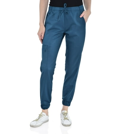 

MediChic Marilyn Monroe Women s and Women s Plus Stretch Four-Pocket Jogger Scrub Pants