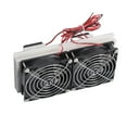 thumbnail image 4 of Sistema de enfriamiento Peltier de 12 V y 100 W, pequeño sistema de enfriamiento rápido de semiconductores de aleación de aluminio para refrigerador de cama para mascotas, 4 of 12