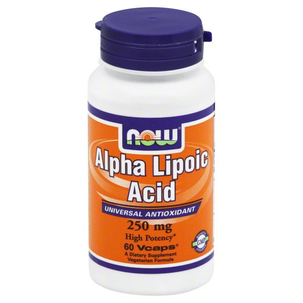 Now Foods Now Alpha Lipoic Acid, 60 ea