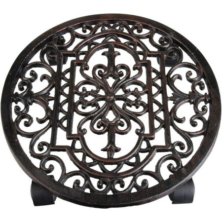 

Plant Trolley - Cast Iron Round