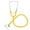 Jaune, variante sur SNNROO Stéthoscope de Détection du Cœur Outil de Soins du Corps Stéthoscope Professionnel Simple Alliage d'Aluminium Détection du Cœur et des Poumons Échoscope