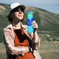 thumbnail image 2 of Owala Stainless Steel Water Bottle 24 oz - Blue Green-2, 2 of 8