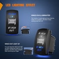 thumbnail image 6 of Winch Rocker Switch 7 Pin Momentary Winch in Winch Out Blue LED Toggle Switch ON/Off/ON 20A/12V 10A /24V DC Laser with Jumper Wires for ATV UTV Cars Marine Boat M-108-BU, 6 of 7