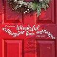 thumbnail image 1 of Calcomanía de vinilo para pared, palabras, puerta de Navidad, pegatina decorativa para ventana decoración de Año Nuevo, regalo S469, 1 of 3