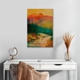 thumbnail image 2 of Elephant Stock Northern Essence Ak Wall Art - Vertical Canvas Wall Art - Dining Room Wall Decor - Nature Canvas - Orange And Green Decor By Marion Rose - 16" x 24", 2 of 8
