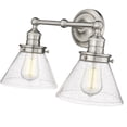 thumbnail image 4 of Eyden 2 - Light Brushed Nickel/Silver Wall Sconce, 4 of 6