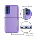 thumbnail image 4 of For Samsung A15 6.5" 5G Case ,Sturdy Phone Case for Galaxy A15 5G 2024,Tiflook Shockproof Protection Heavy Duty Armor Hard Plastic & Rubber Rugged Bumper 2-in-1 Case Cover ( Purple ), 4 of 6