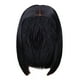 thumbnail image 2 of Pelucas con flequillo para mujer, peluca ondulada suelta, peluca frontal de encaje, peluca africana de cabello corto y liso, peluca de fibra química, cabello largo, 2 of 5