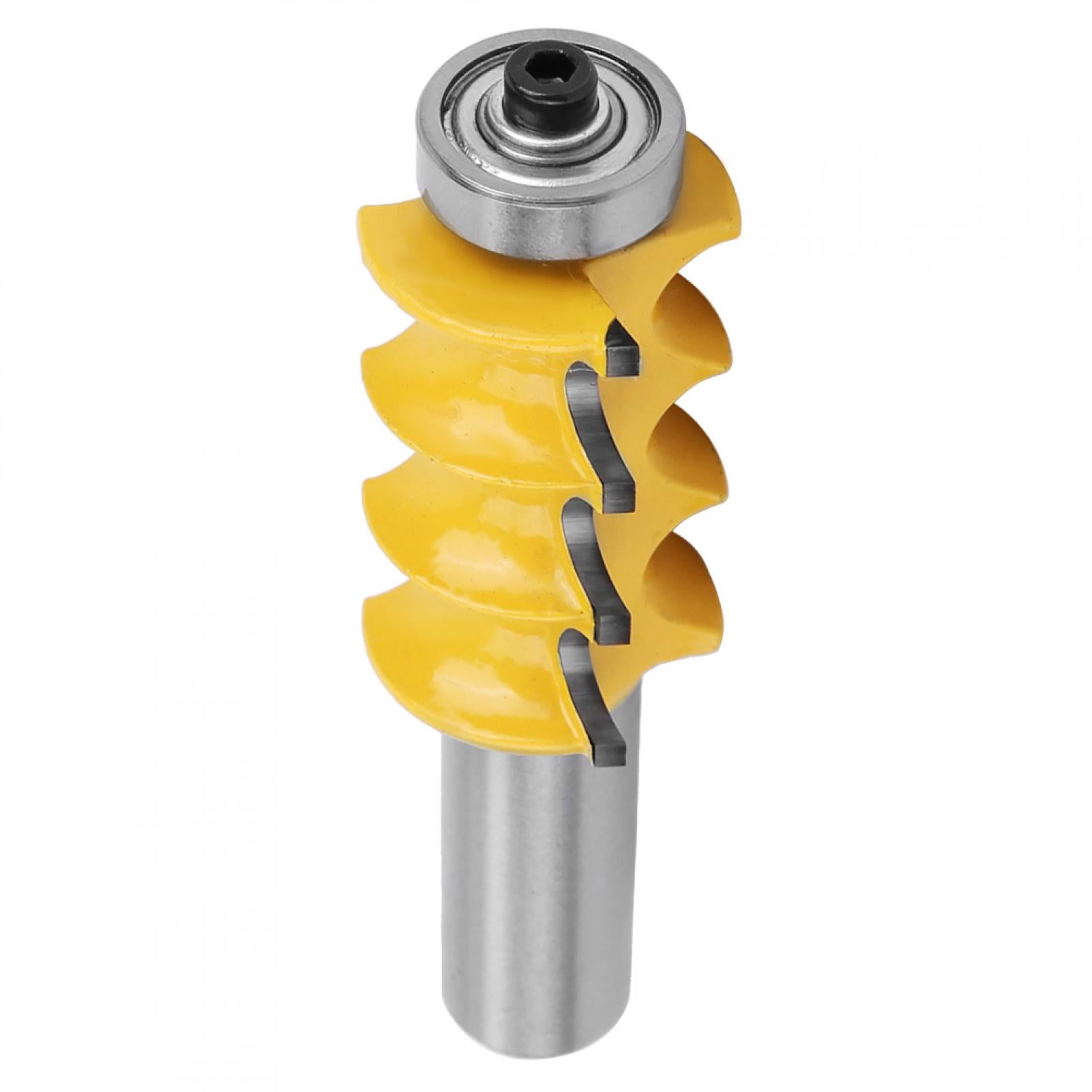 Triple Bead Router Bit, Solid MicroGrain Carbide Triple Bead Router