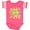 Football Pink and White, variant on Inktastic I Love My Grammy Sun and Rainbow Letters Boys or Girls Baby Bodysuit