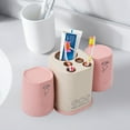thumbnail image 4 of Oubit Toothbrush Holder,Toothbrush Holder Toothpaste Storage Toothbrush Holder Set Toothpaste Organizer Rapid Response, 4 of 9