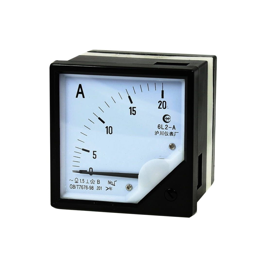 AC 20A 1.5 Accuracy Class Square Panel Analog Meter Ammeter Walmart