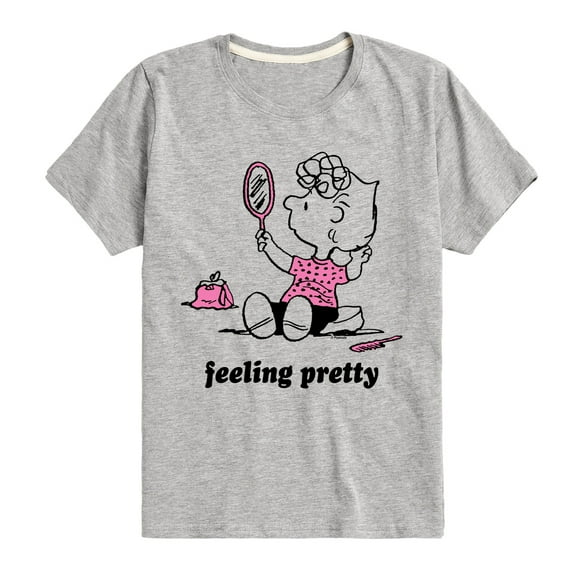 Peanuts - Feeling Pretty Sally - Toddler & Youth Short Sleeve Graphic T-Shirt