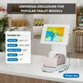 thumbnail image 6 of Anti-Theft Tablet Kiosk with Printer Shelf, 6 of 12