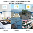 thumbnail image 6 of Joopin Photochromic Blue Light Blocking Glasses for Men Women Color Change Sunglasses Multi-use Eyeglasses, 6 of 8
