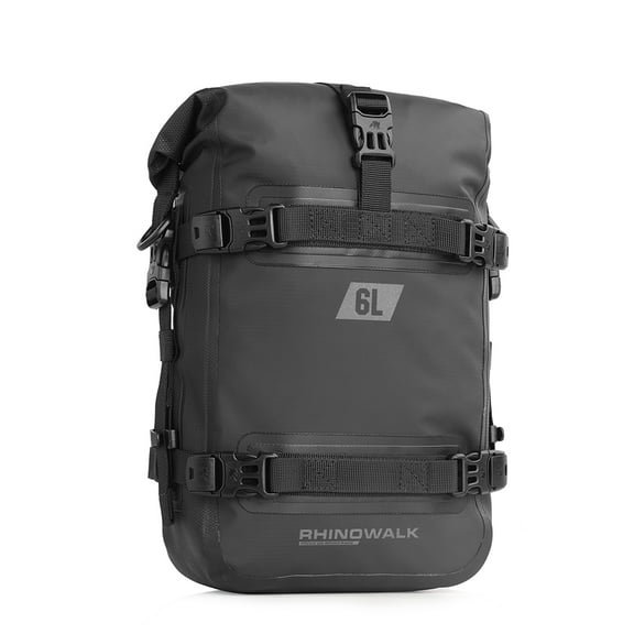 Rhinowalk Motorcycle Accessory: Waterproof 6L Side Frame Bag, Crash Bar Bag, Riding Tools Storage