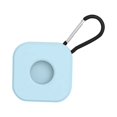 thumbnail image 4 of MesaSe Tracker Holder Case Anti-lost Silicone Cover Protector with Key Chain Replacement for iOS AirTag  Jeans Blue, 4 of 9