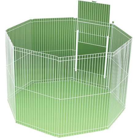 Bird Playpen - Ware Mfg. Inc. Bird/sm An-Clean Living Playpen- White 43x29 In