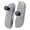 Clear, variant on eXtremeRate 3D Joystick & Thumb Grips Kit for Nintendo Switch 2 Joy-Con – w/ Side Rail Buttons & Analog Caps - Clear