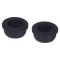 thumbnail image 1 of Unique Bargains Black Rubber Grommet 1.5 Inch OD 0.87 Inch ID, 2Pcs Seal Protection Cable Grommets Flexible Cable Pipe, 1 of 5