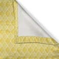 thumbnail image 5 of Ambesonne Geometric Grommet Curtain, Moroccan Ombre Color, 50" x 96", Merigold Yellow, 5 of 6