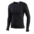thumbnail image 3 of Conjuntos de ropa interior de secado rápido para hombres O-cuello Fitness Ropa sólida de manga larga delgada Tmvgtek Para estrenar, 3 of 6