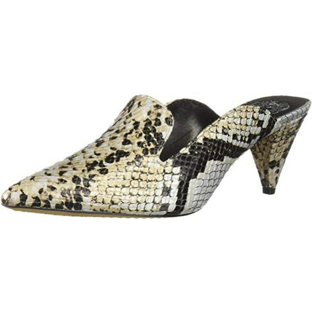 vince camuto cresetia woven leather mule