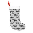 thumbnail image 2 of Naloa Gray Tractor Christmas Stockings Decorations, Xmas Ornaments, DIY Personalized Farmhouse Decor for Home Family Party Tree, 2 of 7