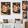 thumbnail image 4 of Designart "Luxurious Red Cheesecake I" Food & Beverage Canvas Print, 4 of 5