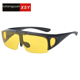 thumbnail image 2 of Gafas de sol con tapa polarizadas para hombres y mujeres, gafas unidas, gafas de sol volcadas de doble capa, gafas que cambian de color, 2 of 5