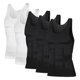 thumbnail image 1 of 5PCS Hombres Body Shaper Adelgazante Tummy Shaping Chaleco Tight Fit Underhirt Tank-Tops Irfora XL, 1 of 7