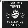 thumbnail image 3 of 40*40CM Funny Golf Towel - Exclusive Cleaning Pocket–30*30cm–Funny Golf Towel, Printed Golf Towels for Golf Bags with Clip, Golf Gift for Men Husband Boyfriend Dad, Birthday Gifts for Golf Fan, 3 of 15