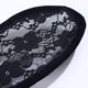 thumbnail image 4 of Diadema de Encaje de Conejo CHAO 2 Piezas Negro + Blanco Banda para el Cabello con Orejas de Conejo, 4 of 5