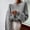 Grey, variant on VISALY Pullover Crewneck Sweatshirt Crochet Sweaters Fall Fashion Pullover Sweaters Long Sleeve Cable Knit Sweater Casual Chunky Tops Women Pullover Sweaters Sweatshirts Comfy Sweaters Black One Size