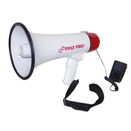 Pyle Pmp40 Professional Megaphone / Bullhorn W/siren And Handheld Mic
