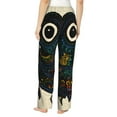 thumbnail image 3 of Balery Owl with Mandala print Women's Pajama Pants,Ultra Lightweight Pjs,Lounge Pant-XX-Large, 3 of 9