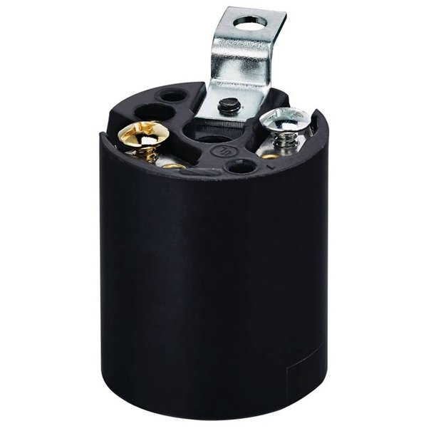 Leviton 33524 1Circuit, Keyless Lamp Holder, 250 V, 660 W, Phenolic