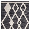 thumbnail image 2 of SAFAVIEH Micro-Loop Donella Geometric Aztec Wool Area Rug, Charcoal/Ivory, 8' x 10', 2 of 4