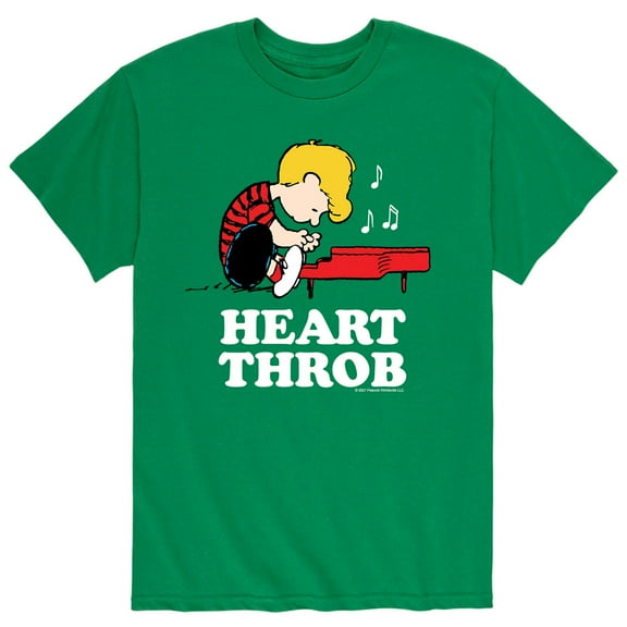Peanuts - Heart Throb - Men's Short Sleeve Graphic T-Shirt