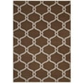 thumbnail image 2 of Modway Beltara Chain Link Transitional Trellis 8x10 Area Rug in Dark Tan and Beige, 2 of 7